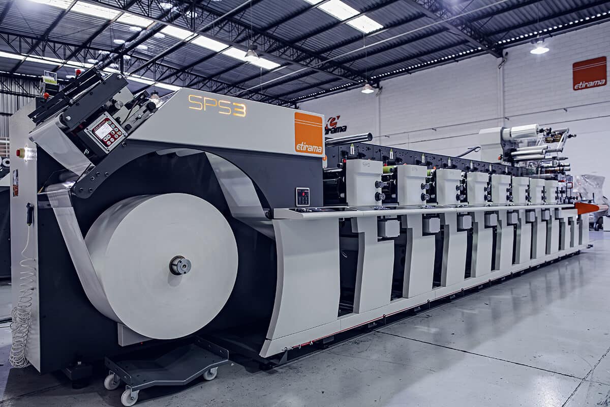 AFRA Introducing the Incredible Flexo Press: The  Etirama SPS3 at Gulf Print & Pack 2024